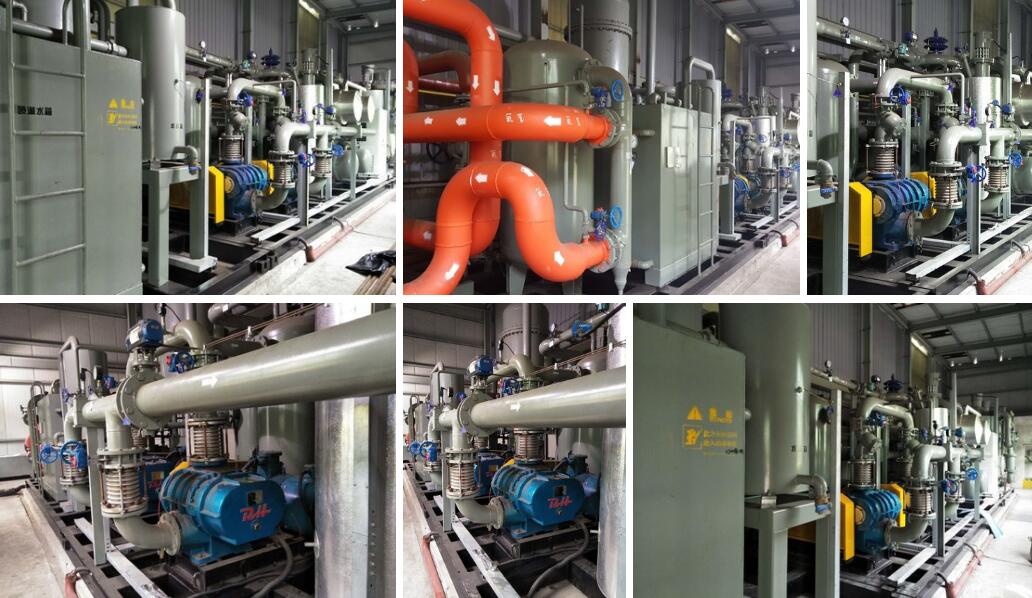 Hydrogen recovery process of an iron and steel company in Tangshan